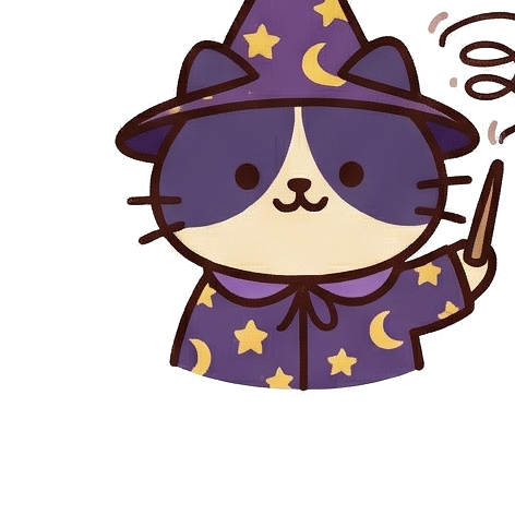 魔法使い猫