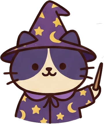 魔法使い猫
